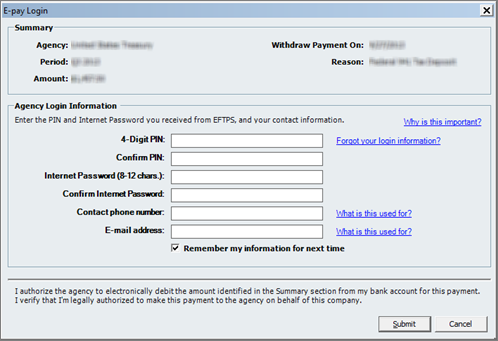 how to activate quickbooks efile and epay