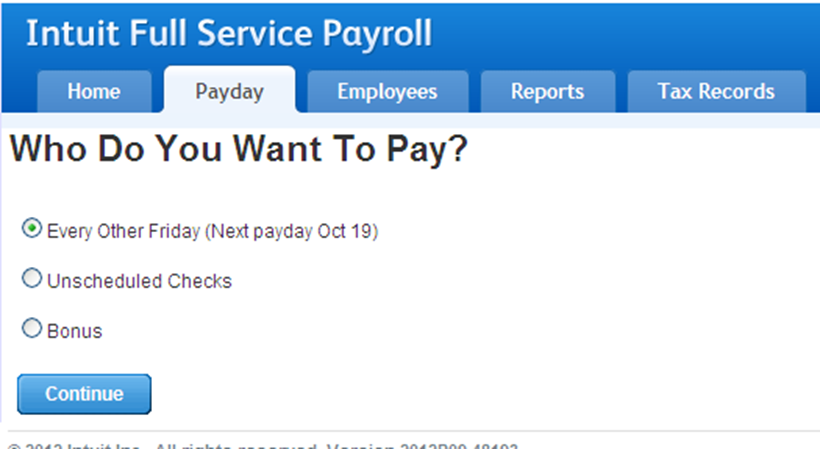 intuit payroll login employee