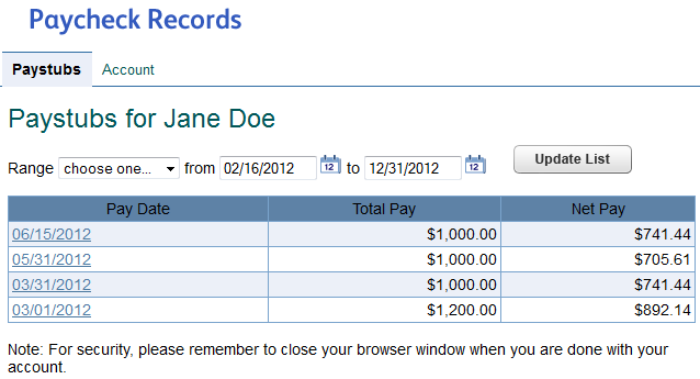 intuit payroll view my paycheck