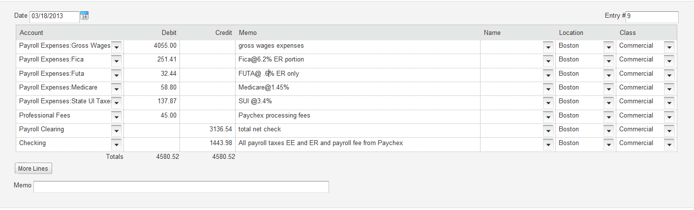 How To Enter 3rd Party Payroll In QuickBooks Online QBO 