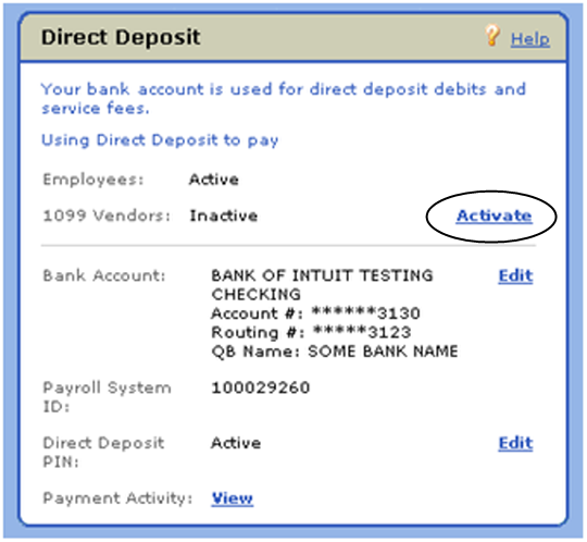 dominos website to set up direct deposit information