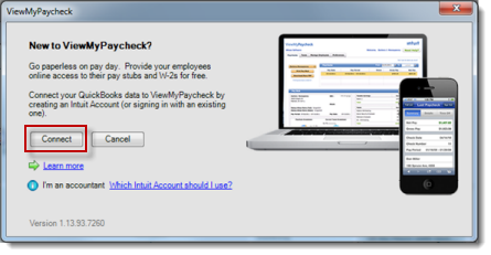 intuit payroll view my paycheck