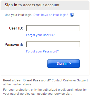 quickbooks intuit login