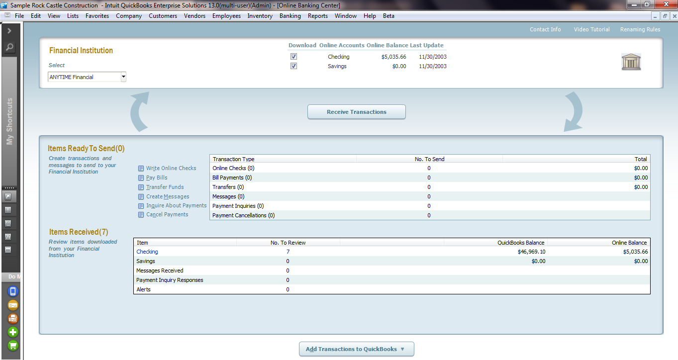 quicken export account register