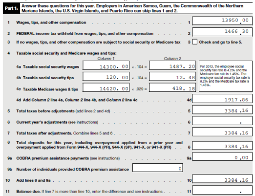 Verify federal forms using payroll reports